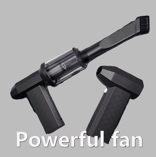 Mini Aspiradora Pro 2-en-1: Succión y Soplado Potente